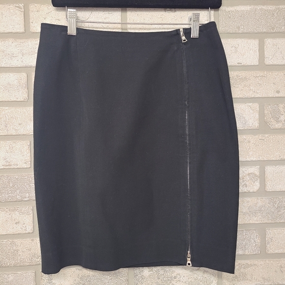 Halogen Black Pencil Skirt with Zipper Size 8 - Picture 1 of 5